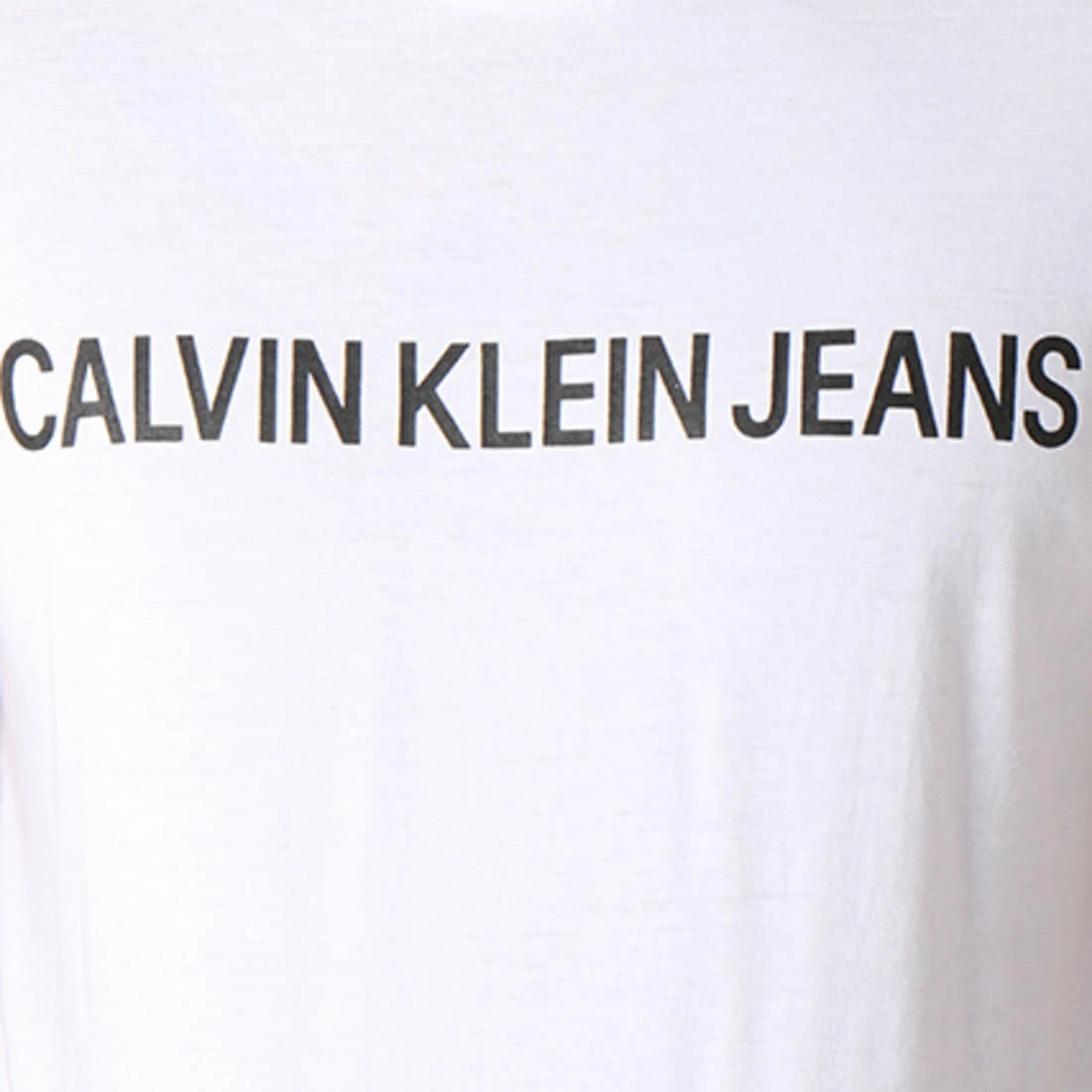 Le moins cher ✔️ Tee 👕 Shirt Basic Institutional Logo 7855 Blanc de Calvin Klein 🌟 2 Le moins cher ✔️ Tee 👕 Shirt Basic Institutional Logo 7855 Blanc de Calvin Klein 🌟 – Image 2