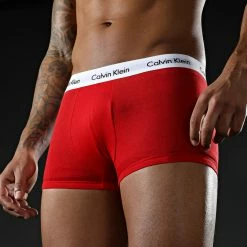 Vente flash ❤️ Lot De 3 Boxers Cotton Stretch U2664G Blanc Rouge Bleu Marine de Calvin Klein ✔️ -France Calvin Klein Soldes 2024 calvin klein 152045 U2664G I03 NOOS 20211124T121153 05