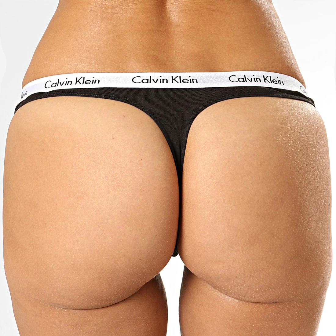 Bon marché 😀 Lot De 3 Strings Femme QD3587E Noir Blanc de Calvin Klein ❤️ 3 Bon marché 😀 Lot De 3 Strings Femme QD3587E Noir Blanc de Calvin Klein ❤️ – Image 3