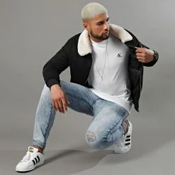 Acheter 🔔 Tee 👚 Shirt Essential 4544 Blanc de Calvin Klein 🤩 -France Calvin Klein Soldes 2024 calvin klein 202413 J30J314544 YAF 20191105T152524 06