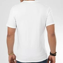 Budget 🧨 Lot De 2 Tee 👚 Shirts NB2221A Blanc de Calvin Klein 👍 -France Calvin Klein Soldes 2024 calvin klein 208864 000NB2221A 100 20200116T135957 04