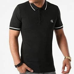 Nouveau ⌛ Polo Manches Courtes Slim Tipping 5603 Noir de Calvin Klein 😍 6 Nouveau ⌛ Polo Manches Courtes Slim Tipping 5603 Noir de Calvin Klein 😍 -France Calvin Klein Soldes 2024 calvin klein 221607 J30J315603 BAE 20210712T072908 03
