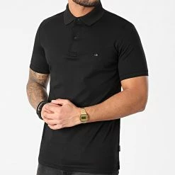 Top 10 😉 Polo Manches Courtes Liquid Touch 7090 Noir de Calvin Klein 🤩 -France Calvin Klein Soldes 2024 calvin klein 247338 K10K107090 BEH 20210122T143728 03