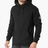 Vente flash 🛒 Sweat Capuche Monogram Sleeve Badge 4036 Noir de Calvin Klein 😉