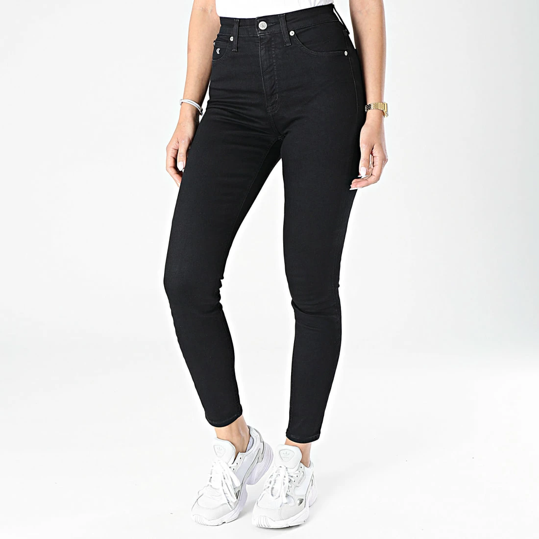 Sortie 🤩 Jean Femme Super Skinny 5526 Noir de Calvin Klein ✨ 1 Sortie 🤩 Jean Femme Super Skinny 5526 Noir de Calvin Klein ✨