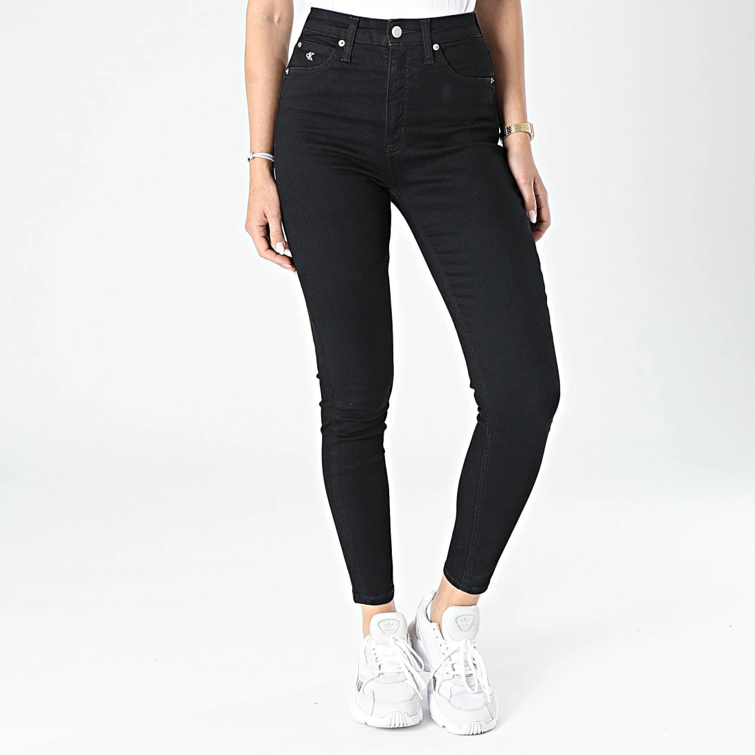 Sortie 🤩 Jean Femme Super Skinny 5526 Noir de Calvin Klein ✨ 3 Sortie 🤩 Jean Femme Super Skinny 5526 Noir de Calvin Klein ✨ – Image 3