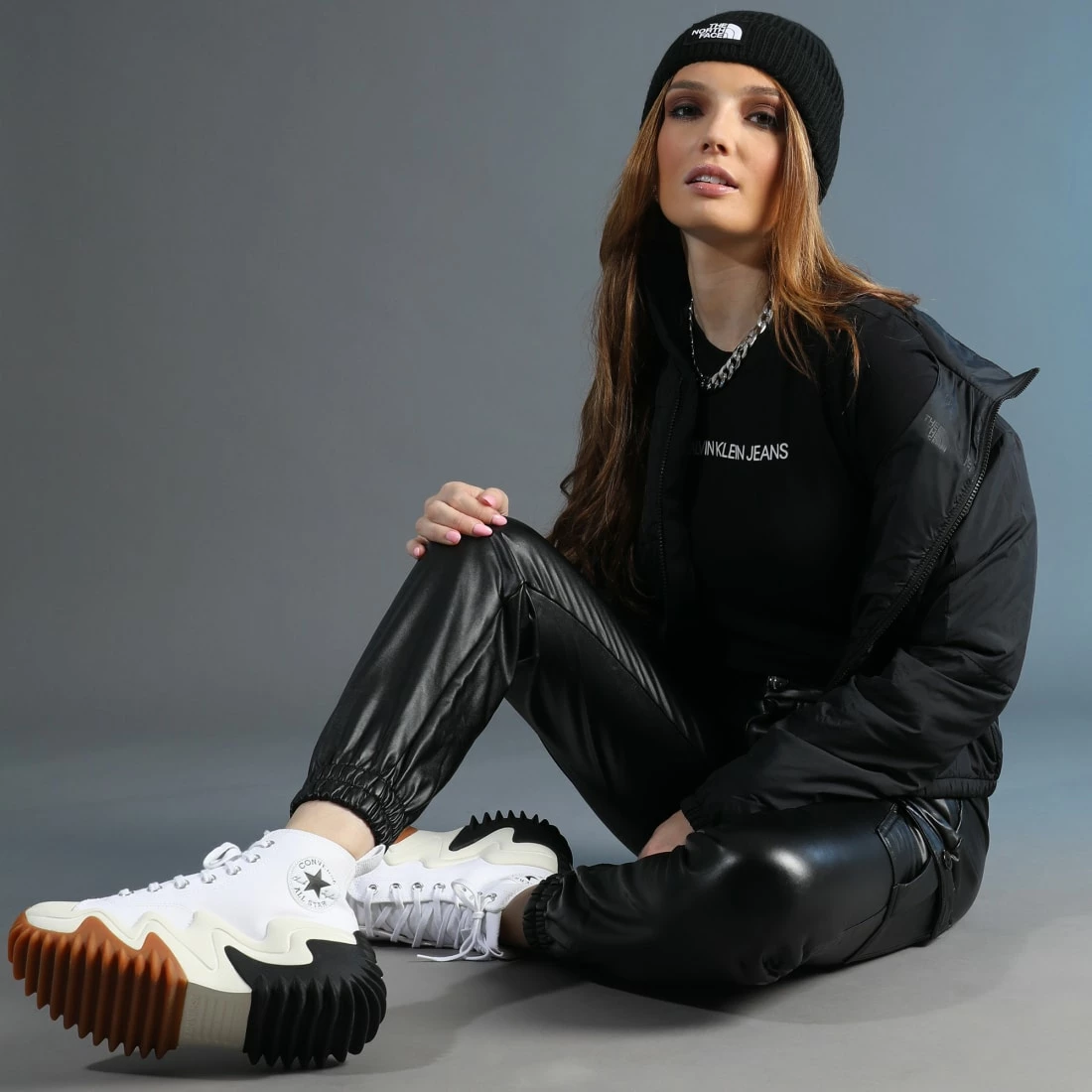 Meilleur prix 💯 Tee 👚 Shirt Femme Shrunken Institutional 6251 Noir de Calvin Klein 💯 6 Meilleur prix 💯 Tee 👚 Shirt Femme Shrunken Institutional 6251 Noir de Calvin Klein 💯 – Image 6