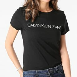 Offres ⭐ Lot De 2 Tee 👚 Shirts Femme Institutional Logo 6466 Noir de Calvin Klein 😀 8 Offres ⭐ Lot De 2 Tee 👚 Shirts Femme Institutional Logo 6466 Noir de Calvin Klein 😀 -France Calvin Klein Soldes 2024 calvin klein 265747 J20J216466 BEH 20210521T145206 03