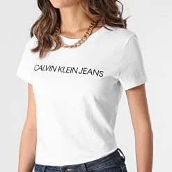 Les meilleures critiques de ❤️ Lot De 2 Tee 👕 Shirts Femme Institutional Logo 6466 Noir Blanc de Calvin Klein 🧨 -France Calvin Klein Soldes 2024 calvin klein 266346 J20J216466 YAF 20210521T164543 05