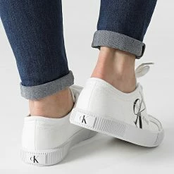 De gros ❤️ Baskets Femme Vulcanized 👟 Sneaker Lace Up 0402 Bright White de Calvin Klein 🤩 -France Calvin Klein Soldes 2024 calvin klein 267090 YW0YW00402 YAF 20210602T152334 04