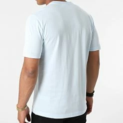 Meilleur prix ❤️ Tee 👕 Shirt Cotton Chest Logo 3307 Bleu Clair de Calvin Klein 💯 -France Calvin Klein Soldes 2024 calvin klein 269839 K10K103307 C1R 20210614T150438 04