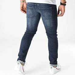 Vente flash ⭐ Jean Slim Modern 7285 Bleu Brut de Calvin Klein 👏 -France Calvin Klein Soldes 2024 calvin klein 271496 K10K107285 CEB 20210702T143216 04