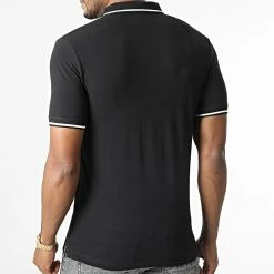 Coupon ⌛ Polo Manches Courtes 7420 Noir de Calvin Klein 🔔 -France Calvin Klein Soldes 2024 calvin klein 273860 K10K107420 BEH 20210930T161111 04