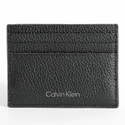 Grosses soldes 🎉 Porte-cartes Warmth 7389 Noir de Calvin Klein 🎁
