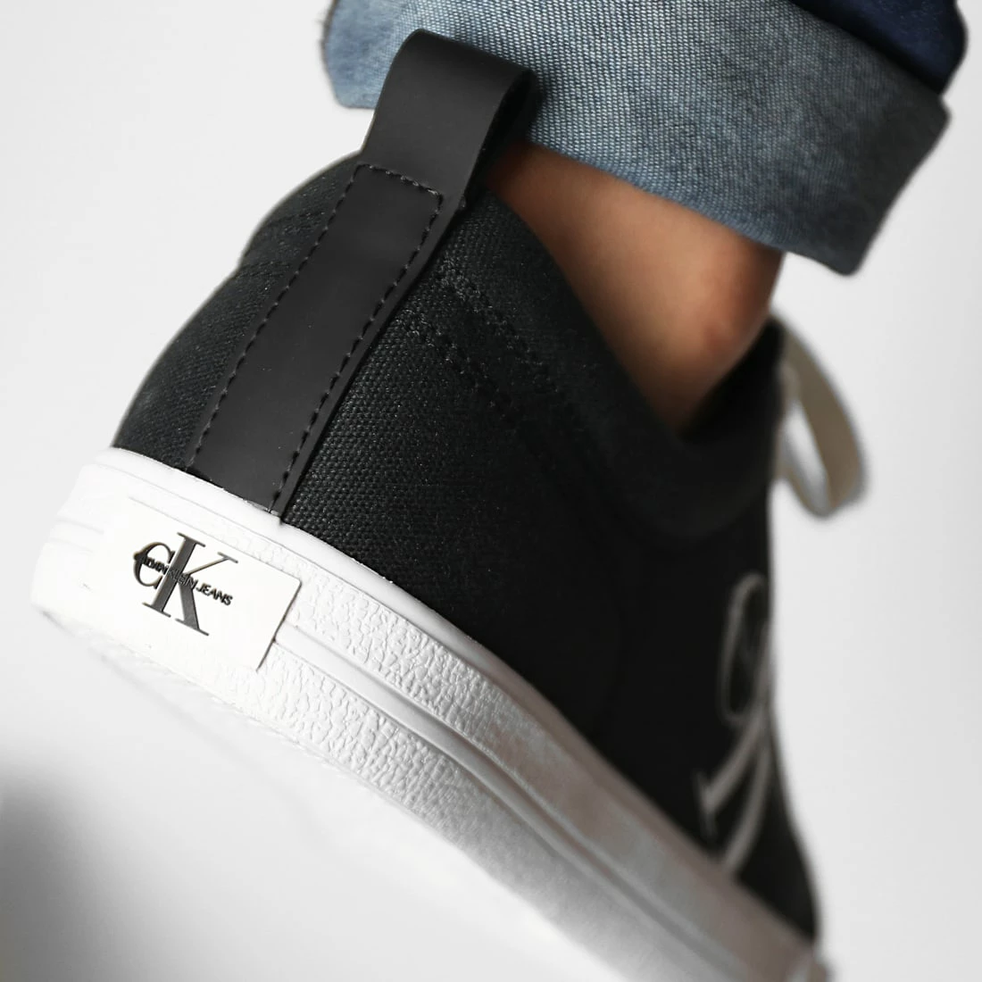 Promo 👏 Baskets Vulcanized Lace Up 0274 Black de Calvin Klein 🎁 4 Promo 👏 Baskets Vulcanized Lace Up 0274 Black de Calvin Klein 🎁 – Image 4