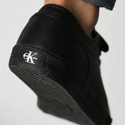 Tout neuf ✨ Baskets Essential Vulcanized Lace Up 0277 Triple Black de Calvin Klein ✔️ -France Calvin Klein Soldes 2024 calvin klein 277176 YM0YM00277 0GJ 20210805T152756 04