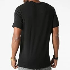Promo ✨ Tee 👕 Shirt NM2170E Noir de Calvin Klein ⭐ -France Calvin Klein Soldes 2024 calvin klein 278405 NM2170E UB1 20210809T161103 04