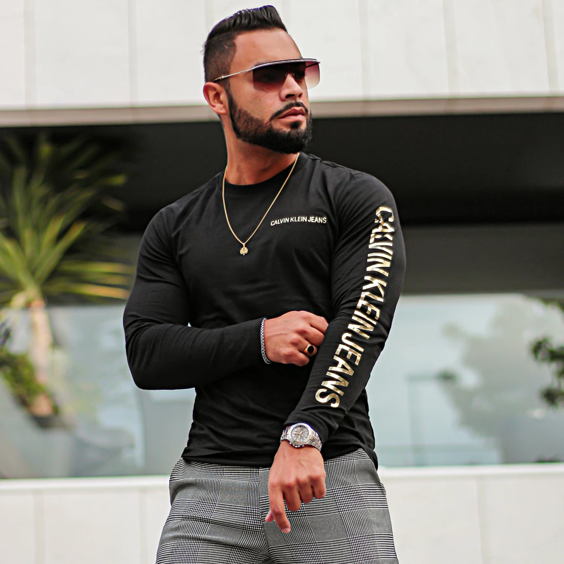 Les meilleures critiques de 🔔 Tee 👕 Shirt Manches Longues Institutional 0547 Noir Doré de Calvin Klein 🎉 4 Les meilleures critiques de 🔔 Tee 👕 Shirt Manches Longues Institutional 0547 Noir Doré de Calvin Klein 🎉 – Image 4