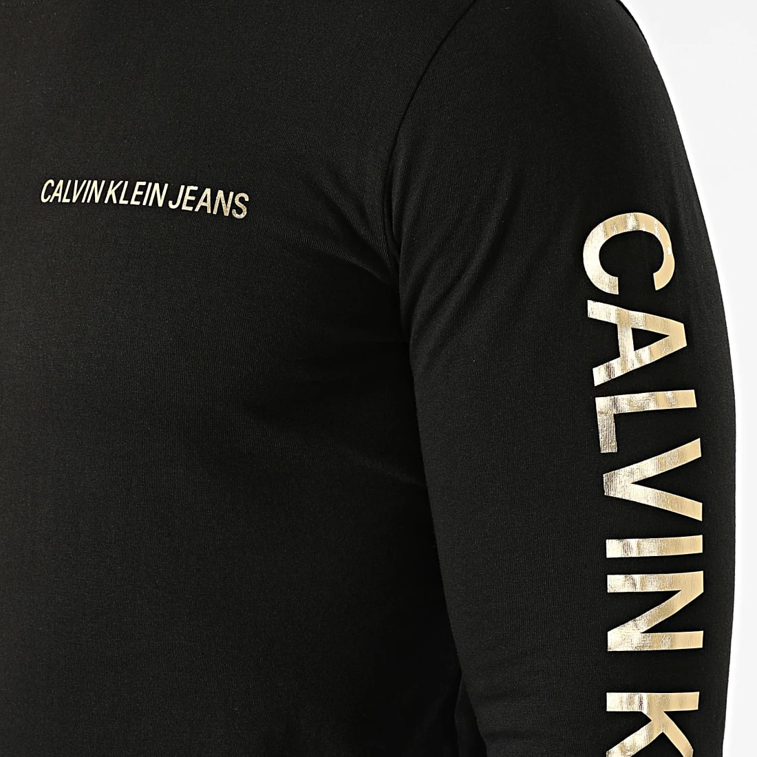 Les meilleures critiques de 🔔 Tee 👕 Shirt Manches Longues Institutional 0547 Noir Doré de Calvin Klein 🎉 2 Les meilleures critiques de 🔔 Tee 👕 Shirt Manches Longues Institutional 0547 Noir Doré de Calvin Klein 🎉 – Image 2