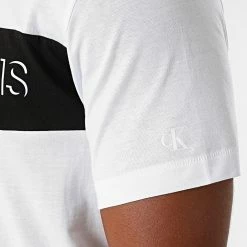 Meilleur prix 😉 Tee 👚 Shirt 9296 Blanc de Calvin Klein 😉 -France Calvin Klein Soldes 2024 calvin klein 279256 J30J319296 YAF 20210818T091255 03