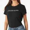 Meilleure vente 🔥 Tee 👚 Shirt Femme K142 Noir de Calvin Klein 🥰