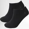 Coupon 😀 Lot De 2 Paires De Chaussettes 701218707 Noir de Calvin Klein 👍