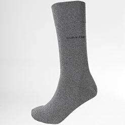Budget 🧨 Lot De 3 Paires De Chaussettes 701218710 Gris Chiné de Calvin Klein ⭐ -France Calvin Klein Soldes 2024 calvin klein 279477 701218710 004 20210826T163709 03