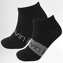 Top 10 🌟 Lot De 2 Paires De Chaussettes 701218712 Noir de Calvin Klein ⌛