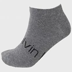 Sortie 🥰 Lot De 2 Paires De Chaussettes 701218712 Gris Chiné de Calvin Klein 🥰 -France Calvin Klein Soldes 2024 calvin klein 279491 701218712 003 20210825T122419 04