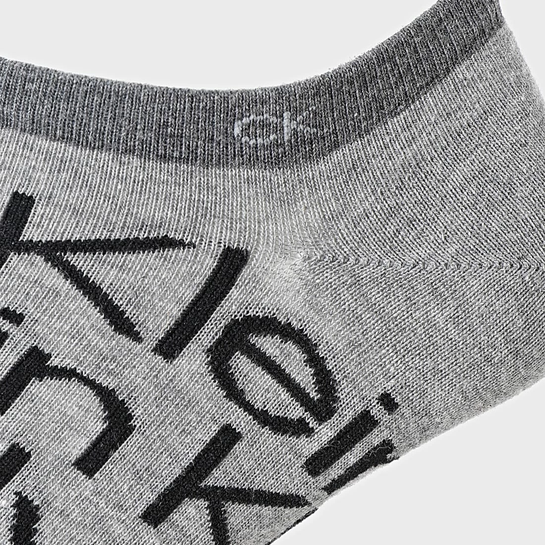 Top 10 😀 Lot De 2 Paires De Chaussettes 701218714 Gris Chiné de Calvin Klein 👍 3 Top 10 😀 Lot De 2 Paires De Chaussettes 701218714 Gris Chiné de Calvin Klein 👍 – Image 3
