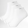 Promo ⭐ Lot De 3 Paires De Chaussettes 701218718 Blanc de Calvin Klein 😍