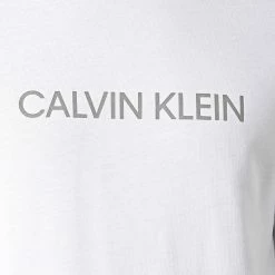 Coupon 😉 Tee 👕 Shirt Manches Longues Réfléchissant GMF1K200 Blanc de Calvin Klein 🔥 -France Calvin Klein Soldes 2024 calvin klein 280041 00GMF1K200 540 20210824T162957 02