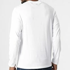 Coupon 😉 Tee 👕 Shirt Manches Longues Réfléchissant GMF1K200 Blanc de Calvin Klein 🔥 -France Calvin Klein Soldes 2024 calvin klein 280041 00GMF1K200 540 20210824T162959 04