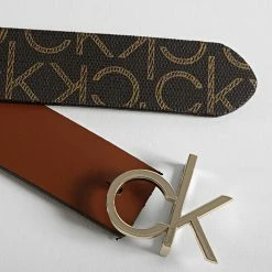 Coupon 🎉 Ceinture Femme Réversible Mono Mix CK Logo 8476 Marron de Calvin Klein 😍 -France Calvin Klein Soldes 2024 calvin klein 280797 60K608476 0HH 20210906T163147 03