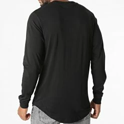 Meilleure affaire 💯 Tee 👕 Shirt Manches Longues 9312 Noir de Calvin Klein 🔔 -France Calvin Klein Soldes 2024 calvin klein 282260 J30J319312 BEH 20210903T123918 04