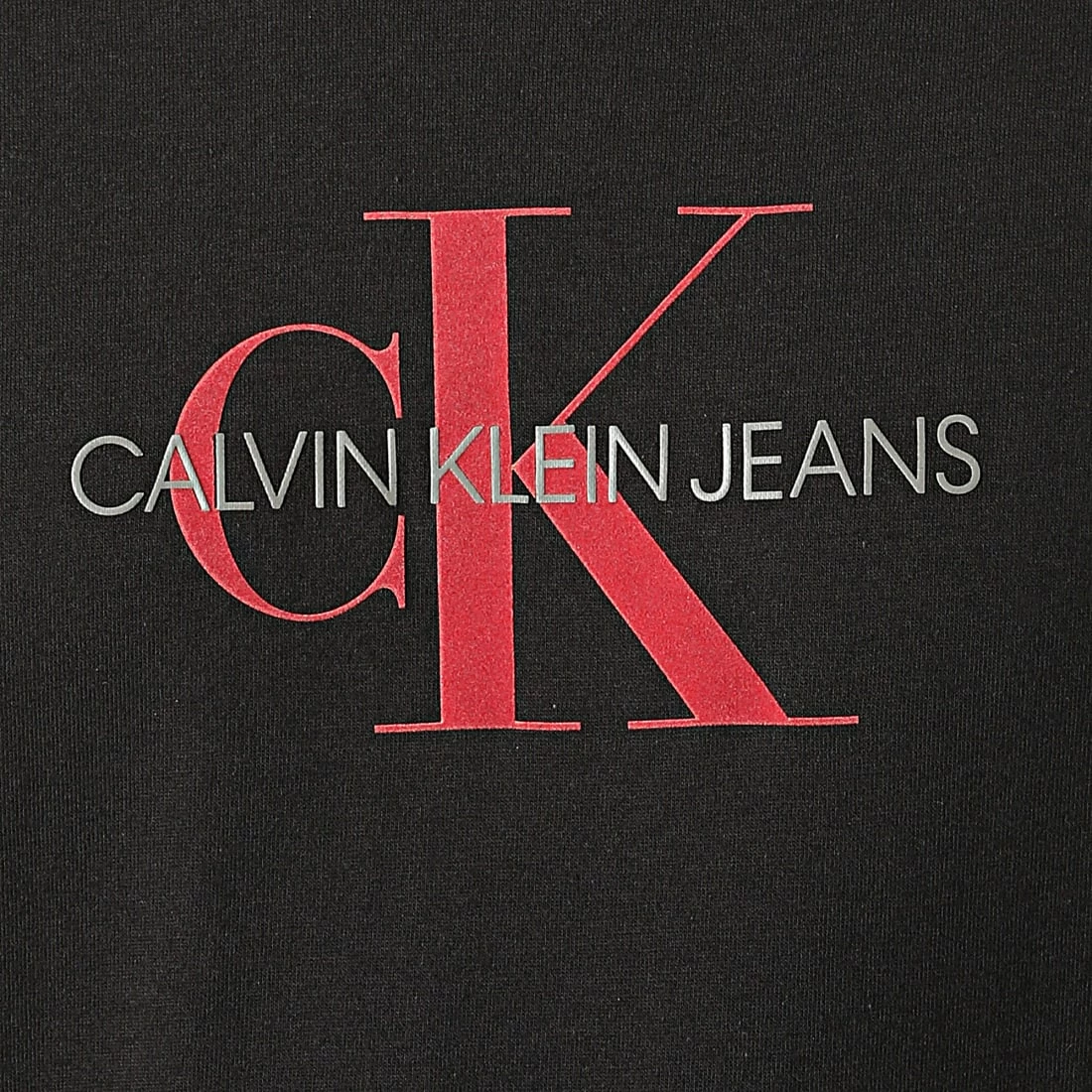 Promo ⭐ Tee 👚 Shirt Archival Monogram 8691 Noir de Calvin Klein 😍 2 Promo ⭐ Tee 👚 Shirt Archival Monogram 8691 Noir de Calvin Klein 😍 – Image 2