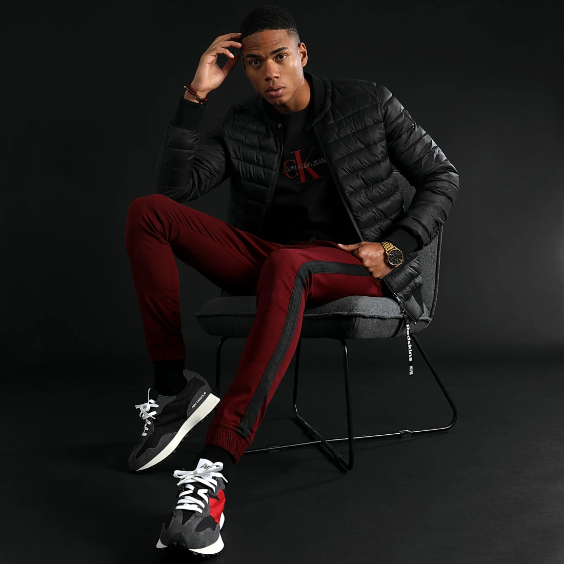 Promo ⭐ Tee 👚 Shirt Archival Monogram 8691 Noir de Calvin Klein 😍 6 Promo ⭐ Tee 👚 Shirt Archival Monogram 8691 Noir de Calvin Klein 😍 – Image 6