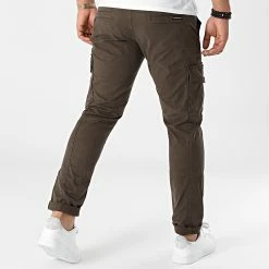 Sortie 🔔 Pantalon Cargo Skinny 8586 Taupe de Calvin Klein ⌛ -France Calvin Klein Soldes 2024 calvin klein 288023 J30J318586 LBL 20211014T151144 04