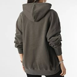 Bon marché 🌟 Sweat Capuche Femme 6957 Vert Kaki de Calvin Klein 👍 -France Calvin Klein Soldes 2024 calvin klein 288053 J20J216957 LBL 20211014T161608 04