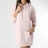 Sortie 🤩 Robe Sweat Capuche Femme 6725 Rose de Calvin Klein ✔️