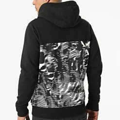 Bon marché 🎉 Sweat Capuche Allover Print 7893 Noir Blanc de Calvin Klein ✨ -France Calvin Klein Soldes 2024 calvin klein 288641 K10K107893 0K5 20211015T163215 04