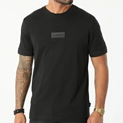 De gros 😀 Tee 👚 Shirt Modern Tape 7721 Noir de Calvin Klein ✨