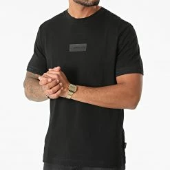 De gros 😀 Tee 👚 Shirt Modern Tape 7721 Noir de Calvin Klein ✨ -France Calvin Klein Soldes 2024 calvin klein 289703 K10K107721 BEH 20211028T163452 03