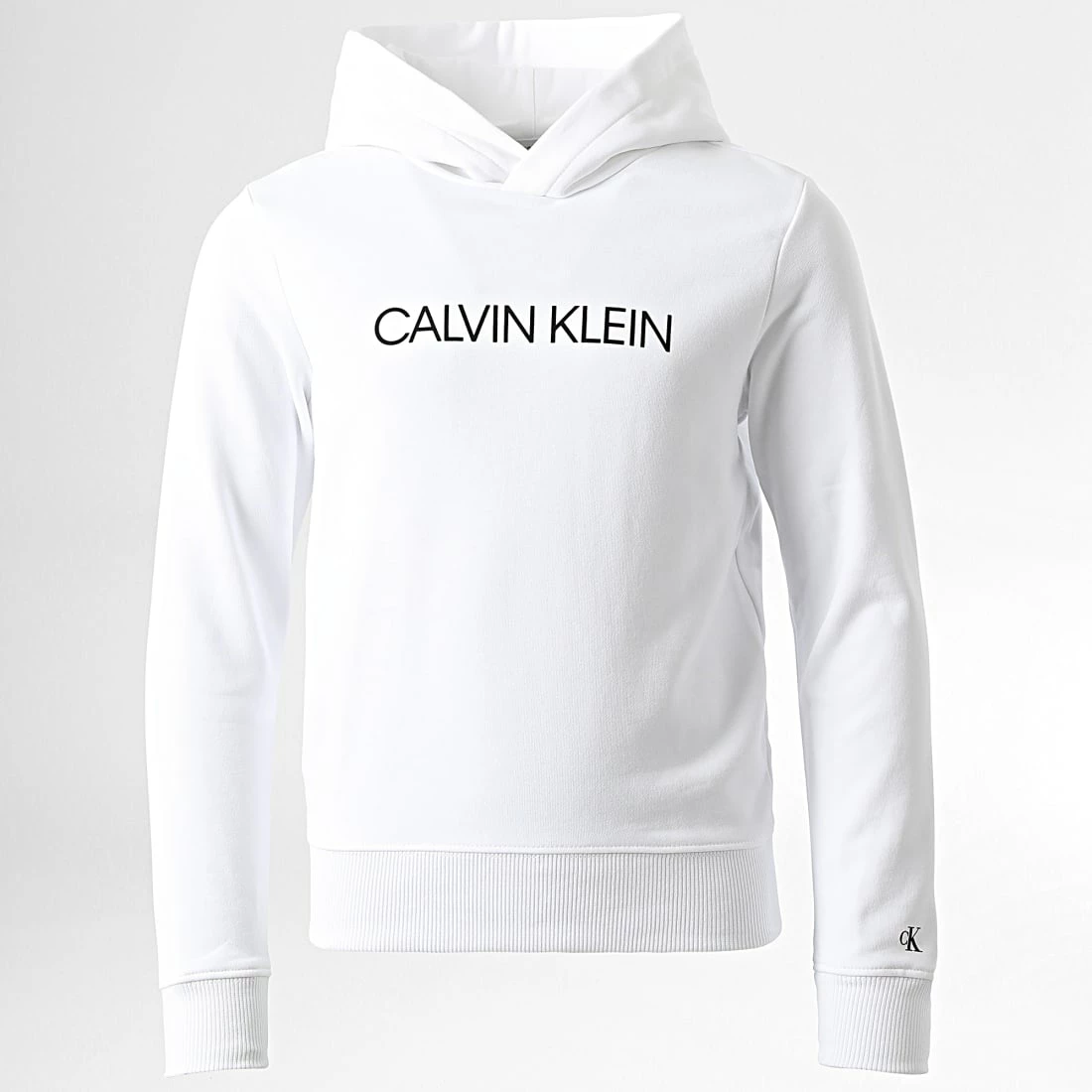 Grosses soldes 😀 Sweat Capuche Enfant Institutional Logo 0163 Blanc de Calvin Klein 🤩 1 Grosses soldes 😀 Sweat Capuche Enfant Institutional Logo 0163 Blanc de Calvin Klein 🤩