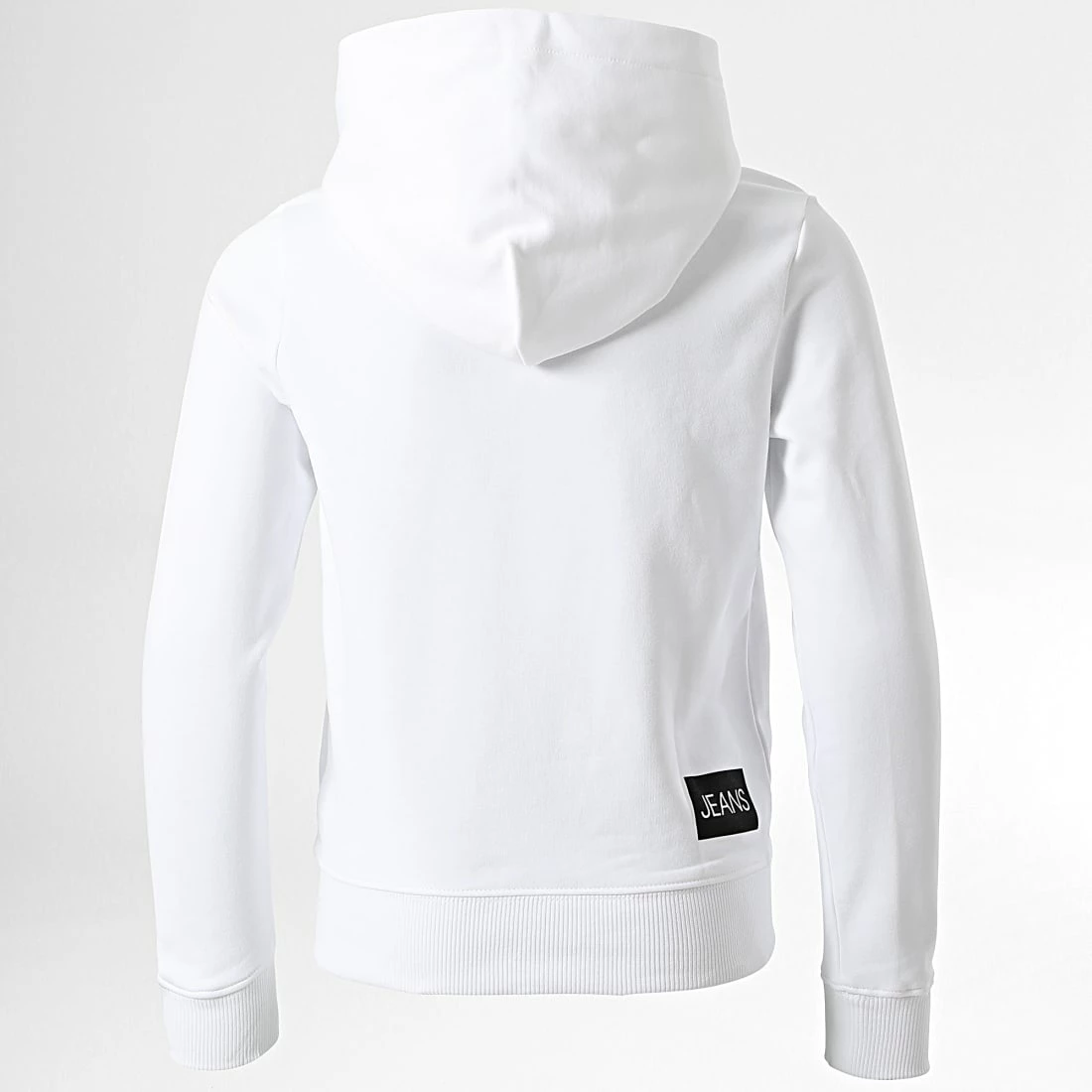 Grosses soldes 😀 Sweat Capuche Enfant Institutional Logo 0163 Blanc de Calvin Klein 🤩 4 Grosses soldes 😀 Sweat Capuche Enfant Institutional Logo 0163 Blanc de Calvin Klein 🤩 – Image 4