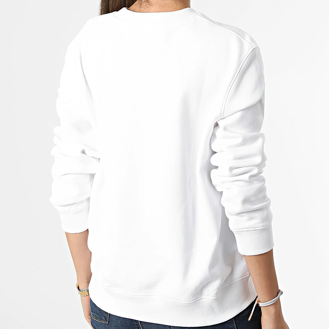 Sortie 🎉 Sweat Crewneck Femme Core Monogram 9140 Blanc de Calvin Klein 🛒 4 Sortie 🎉 Sweat Crewneck Femme Core Monogram 9140 Blanc de Calvin Klein 🛒 – Image 4