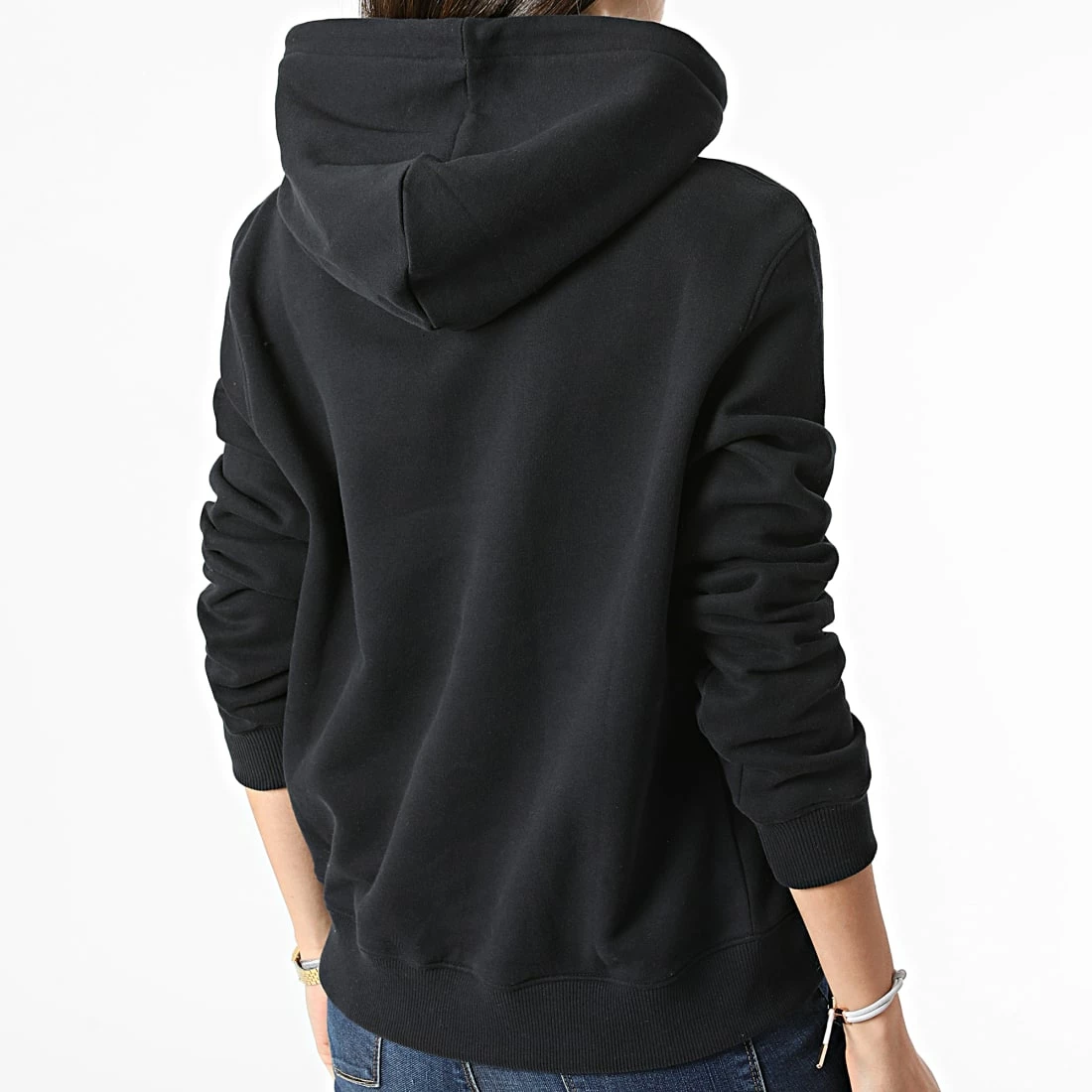 Coupon 😉 Sweat Capuche Femme Core Monogram 9141 Noir de Calvin Klein 💯 4 Coupon 😉 Sweat Capuche Femme Core Monogram 9141 Noir de Calvin Klein 💯 – Image 4