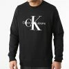 Grosses soldes ✔️ Sweat Crewneck Core Monogram 0933 Noir de Calvin Klein 🌟