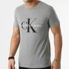 Meilleure vente ✨ Tee 👚 Shirt Core Monogram 0935 Gris Chiné de Calvin Klein ✨