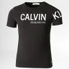 Meilleur prix 😍 Tee 👕 Shirt Enfant Hero Logo 1107 Noir de Calvin Klein 👏
